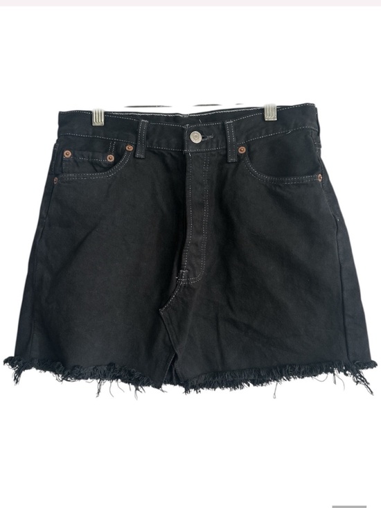 Levi's Dresses & Skirts - Levi’s 501 Black Denim Cotton Skirt Size 6